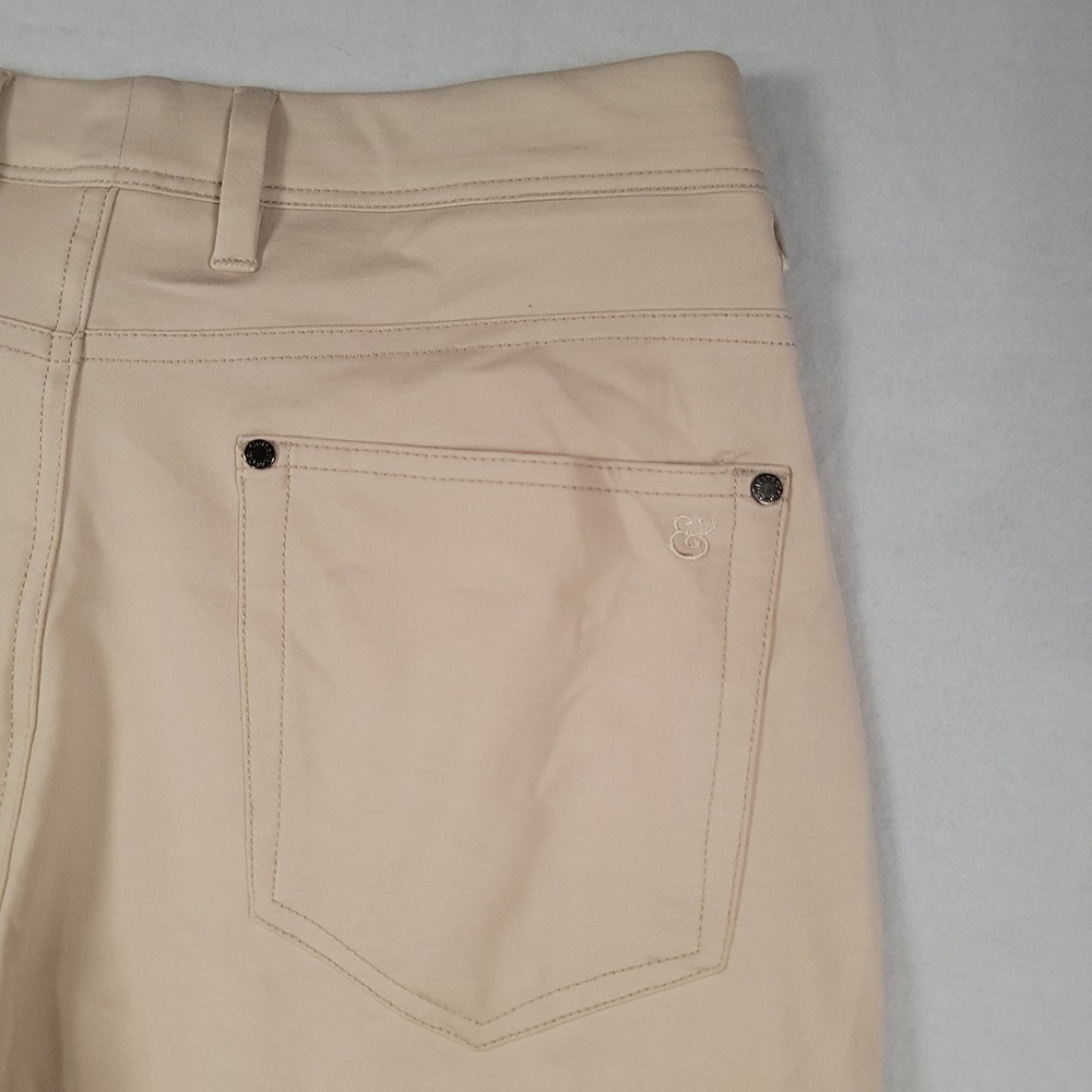Collars & Co Velocity Performance Pants Mens 32x32 Beige Slim Nylon Blend Golf - Picture 11 of 13